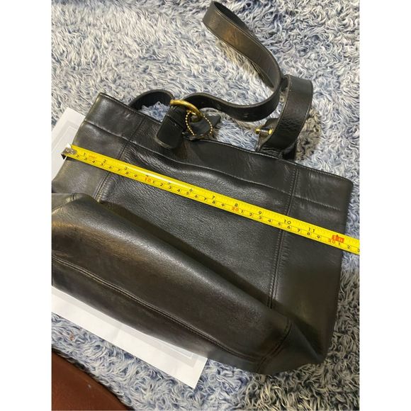 Coach Vintage Soho Buckle Bag Black Leather SHOULDER Purse, Style 4157 - Picture 5 of 13